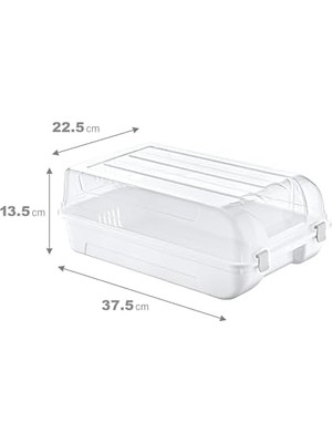 Karokstore 2'li Set Erkek Beyaz Ayakkabı Kutusu