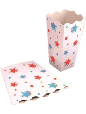 Karokstore Büyük Karton Pop Corn/mısır Kutusu 100 Adet
