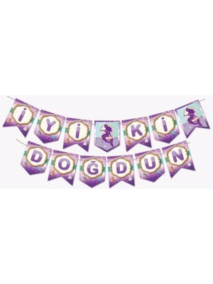 Karokstore Zikzak Banner Deniz Kızı, 89654556652356