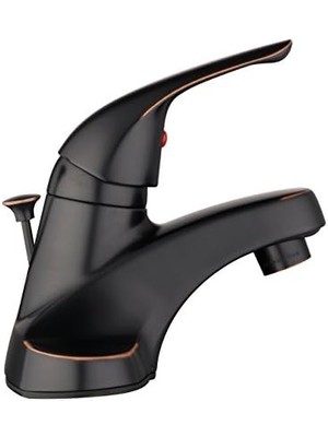 Karokstore Middleton 4 Inç 1 Saplı Banyo Bataryası Yağ Ovuşturdu Bronz