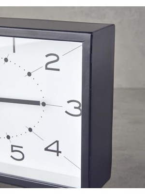 Karokstore Flair Masa Saati Siyah