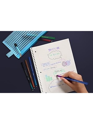 Karokstore Intensity Renk Değiştiren Keçe Uçlu Kalem 6 Renk