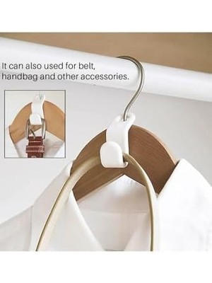 Karokstore Life 5 Adet Elbise Askısı Bağlantı Kancası Aparatı Düzenleyici Organizer MIT1221
