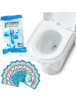 Karokstore 50 Adet Kullan At Pratik Kullanımlı Hijyenik Klozet Kapağı Poşeti