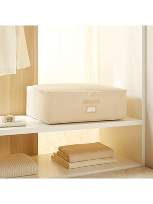 Karokstore Büyük Boy Bej Altı Hurç 62 x 46 x 22 cm