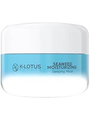 Karokstore K-Lotus Beauty Deniz Yosunu Özlü Uyku Maskesi 30ML Derinlemesine Nemlendiren Hipoalerjenik Formül