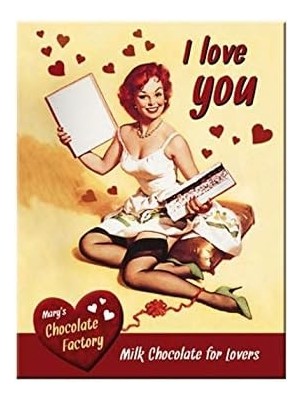 Karokstore Art I You Chocolate Magnet