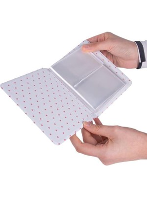 Karokstore Moment Polakart Fotoğraf Albümü - 65 Kapasite - 6x9 Ebat (Pembe)