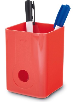 Karokstore Kübik Kalemlik Kırmızı