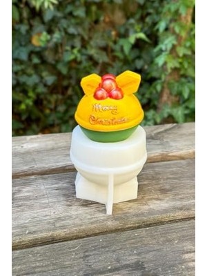 Karokstore 3D Christmas Top Silikon Mum Kalıbı