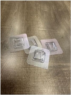 Karokstore Yedek Yapıştırıcı Duvar Yapışkan Sihirli Banyo Düzenleyici Yedek Yapıştırıcısı 4 Adet