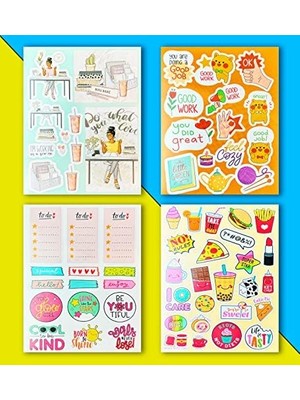 Karokstore Book 24 * 17 cm 16 Sayfa Özel Tasarım Rengarenk Kitabı