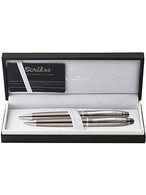 Karokstore Noble 35 Tükenmez Kalemversatil Kalem Takım Titanyum