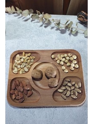 Karokstore Ahşap Kay?n Çerezlik-Kahvaltılık ve Servis- Sunum Taba?? KZ10081