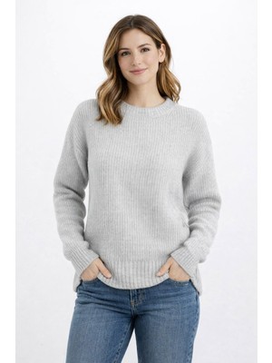 Modaplaza Kadın Bisiklet Yaka Kazak ZT01