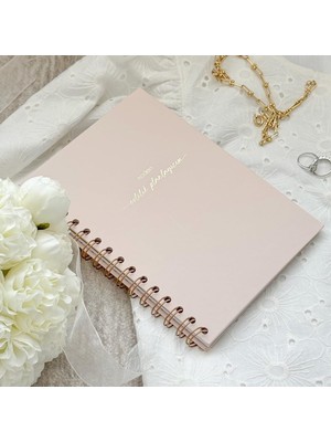 Karokstore Modern Evlilik Planlayıcım - 112 Sayfa Çeyiz Defteri ve Düğün Planlayıcı - Söz Nişan Listesi