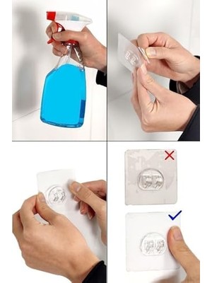 Karokstore Paslanmaz Yapışkanlı 2 Katlı Banyo Şampuanlık Düzenleyici Delmeye Son Krom Tş-02