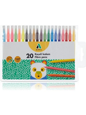 Karokstore Keçeli Kalem, 20 Renk