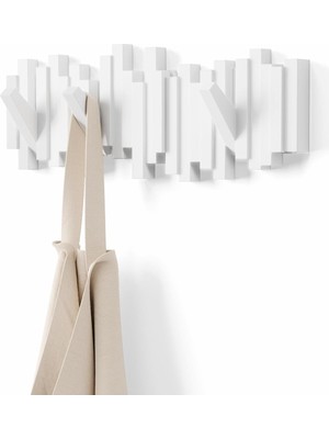 Umbra Sticks Para Birimi Askısı, Modern ve Yer Tasarrufu Sağlayan Raporlara Sunulur, Ceketler, Manto