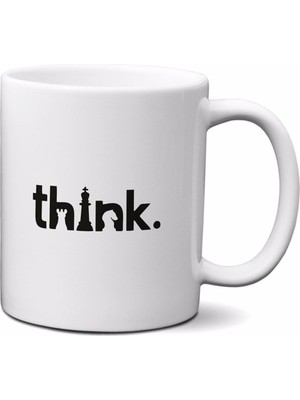 Satranç Kupa Bardak Coffee Mug Hediyelik Game Mug