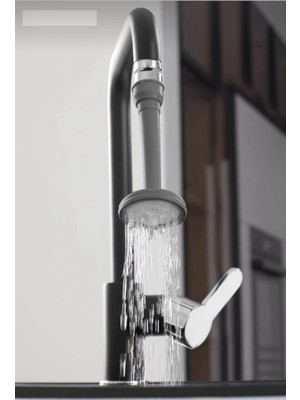 Çerçici Ayarlanabilir Şelale Musluk Ucu - Antrasit