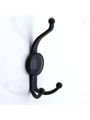 BADEM10 Boncuk Askı 5 Adet Dolap Askılık Askılığı Banyo Mutfak Askısı Duvar Kapı Elbise Kıyafet Vest