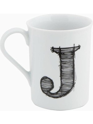 04A+P016099 Harf Kupa Kupa, Porselen