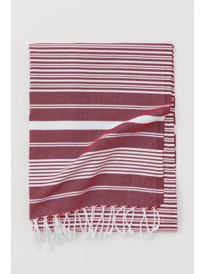 PEŞTEMAL%100 Pamuk Banyo Havlusu Bordo