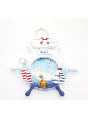 Ahşap Marin Dümenli Çerçeve Model 3