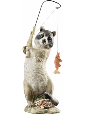 Toscano Maskeli Balıkçı, Rakun Heykeli