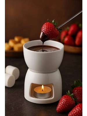 Porselen Fondü Seti