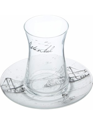 04FIA001204 Istanbul Çay Bardağı, Cam