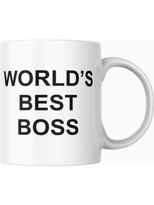 World's Best Baskılı Kupa Bardak Hediyelik Çay Kahve Kupası Coffee Mug