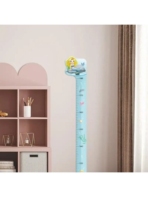 Sevimli Deniz Kızı Boy Ölçüsü Sticker
