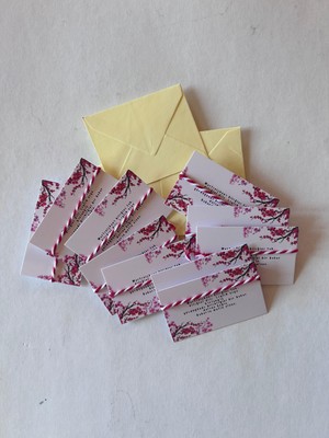 Huayen Atelier Marteniçka Bileklik 10 Adet Kartlı Sarı Zarf Içinde