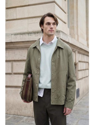 DeFacto Regular Fit Polo Yaka Su Geçirmez Mont F8481AX26SP