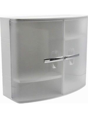 Banyo Ecza Dolabı Şeffaf Naturel M-08416