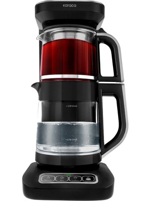 Karaca Robotea Pro Connect 4 In 1 Konuşan Cam Çay Makinesi Silver