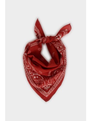 DeFacto Kadın Desenli Pamuklu Bandana N7447AZ26SM