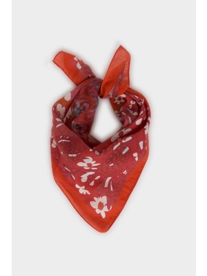DeFacto Kadın Desenli Pamuklu Bandana A0824AX26SM