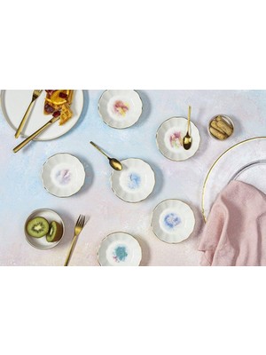 Grazia Alumilite Düz Tabak (6 Adet) 21CM