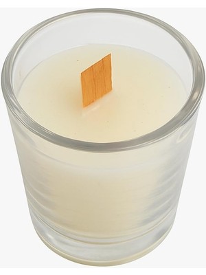 40 ml Şat Bardak Vanilya Kokulu Kavanoz Mum