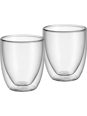 Çift Cidarlı 2'li Cappucino Bardağı Seti