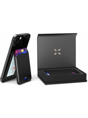 Hype Store Xenon Akıllı Deri Cüzdan Takip Edilebilir Manyetik Kartlık Ekstra Güçlü Mıktanıs ile Tam Kenetlenme