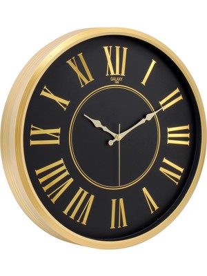 51 cm Akar Saniye Sessiz Mekanizma Duvar Saati