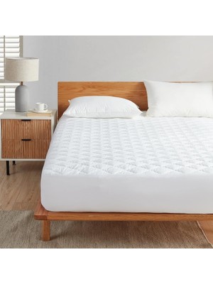 Alla Turca AT9714, Çift Kişilik, Kapitone, Elyaf Dolgulu, Fitted, Lastikli, Yatağı Saran, Alez, Çarş