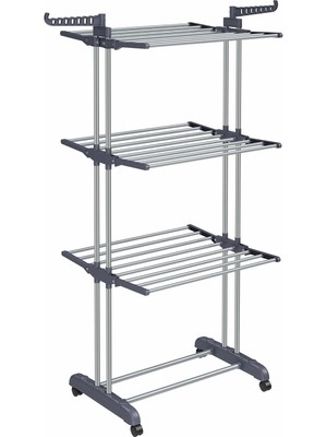 Elbise Havalandırma Sistemi, Stand Kurutucu 4 Kademeli, Kanatlı Elbise Havalandırma Sistemi, Katlanı