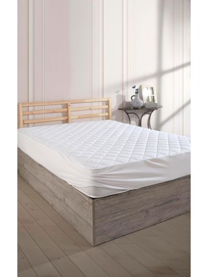 Yatak Koruyucu -Çarşaf - Tek-Çift Kişilik -%100 Pamuk - Kapitoneli - Fitted(Yatağı Saran) Çarşaf (16