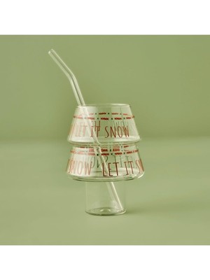 Bella Maison Jolly Pipetli Borosilikat Bardak (500 Cc)