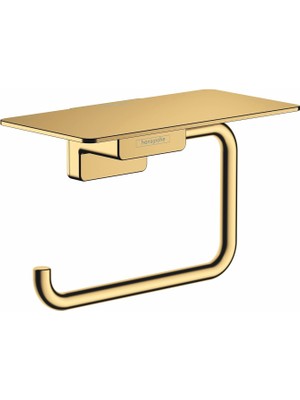 Tuvalet Kağıdı Tutacağı, Addstoris, Raflı Tuvalet Kağıdı Tutacağı, Fırçalanmış Bronz